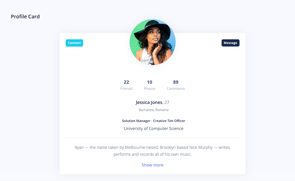 Profile Card